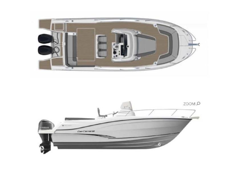 Book yachts online - motorboat - Cap Camarat 9.0 - Cap Camarat 9.0 - rent