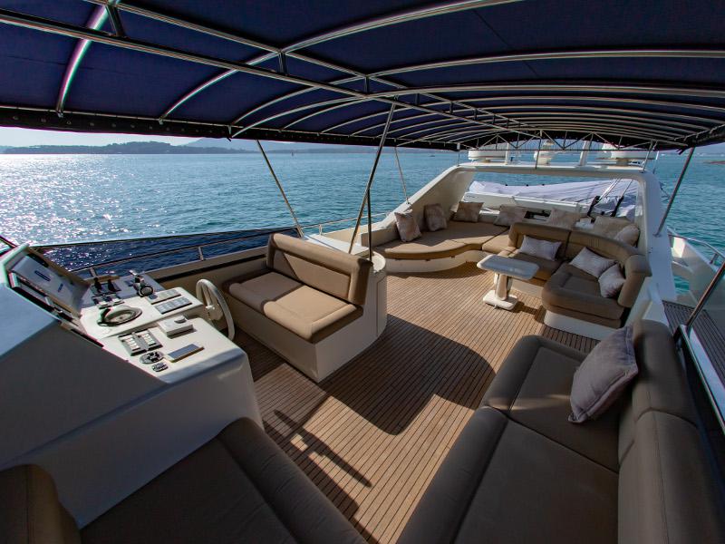 Book yachts online - motorboat - Posillipo Technema 82 - Say Yes - rent