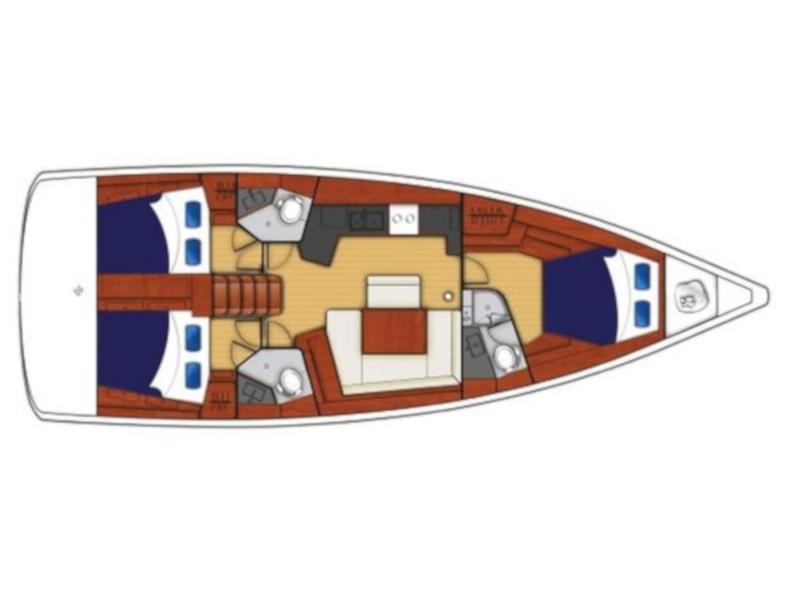 Book yachts online - sailboat - Oceanis 45 - Ti Punch - rent