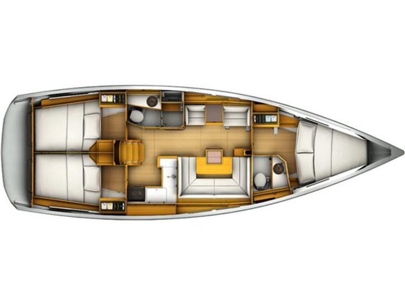 Book yachts online - sailboat - Sun Odyssey 409 - Elisa - rent