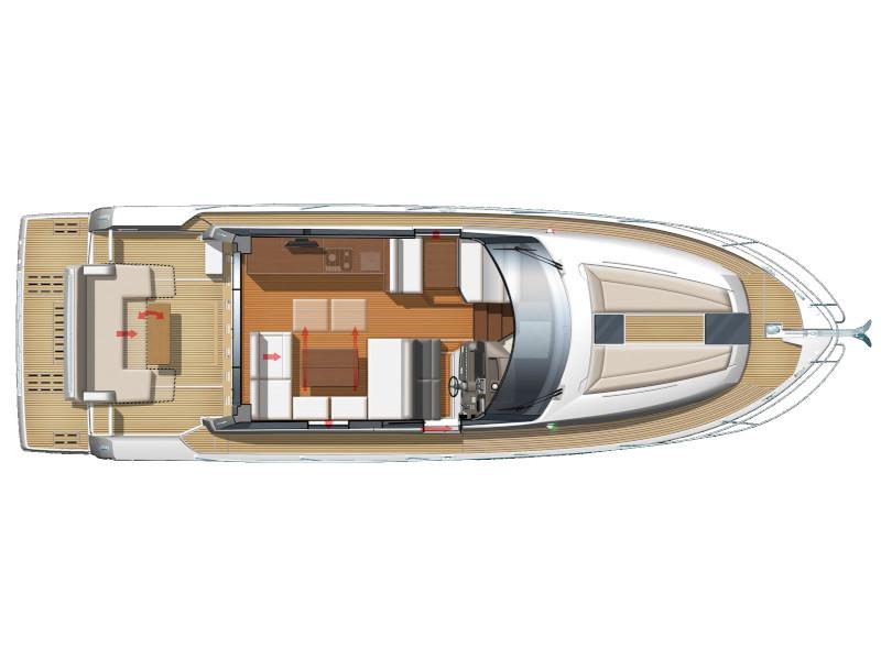 Book yachts online - motorboat - Jeanneau NC 14 - ITALIA I - rent