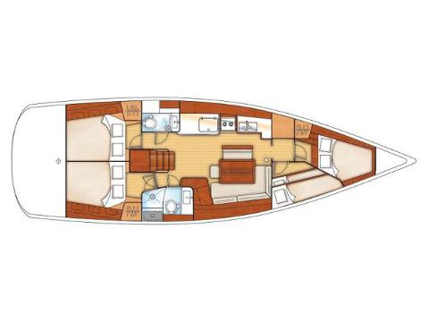 Book yachts online - sailboat - Oceanis 46 - Zoe - rent