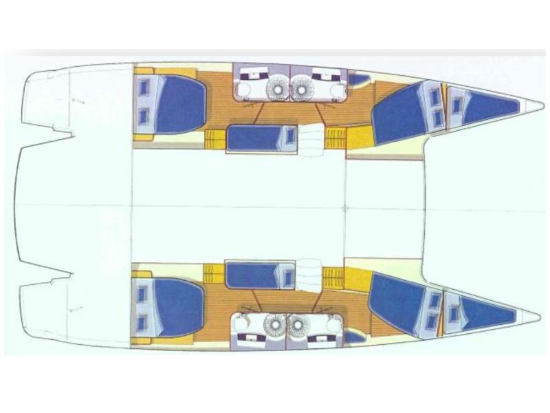 Book yachts online - catamaran - Salina 48 - Arctic Aurora - rent