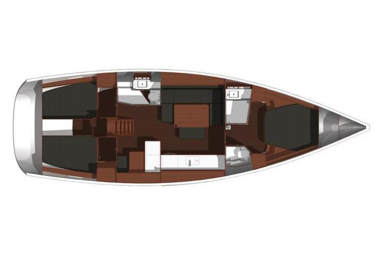 Book yachts online - sailboat - Dufour 445 GL - Secret life - BT - rent