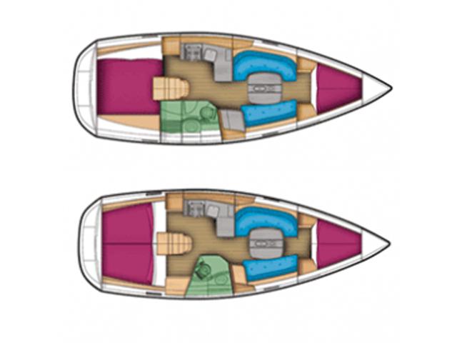 Book yachts online - sailboat - Oceanis 343 - Pape - rent