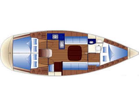 Book yachts online - sailboat - Bavaria Cruiser 36 - EC- 36C-13-G - rent
