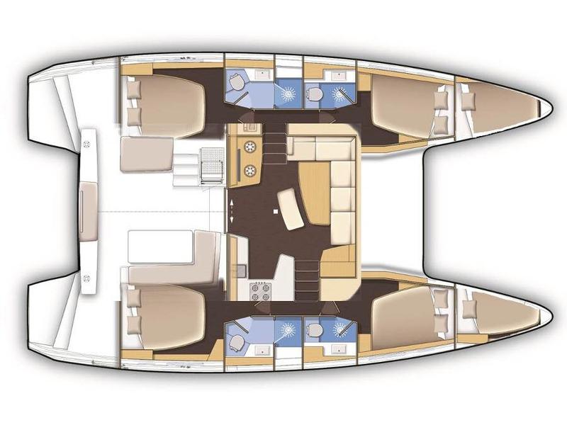 Book yachts online - catamaran - Lagoon 42 - Lagoon42TOP - rent