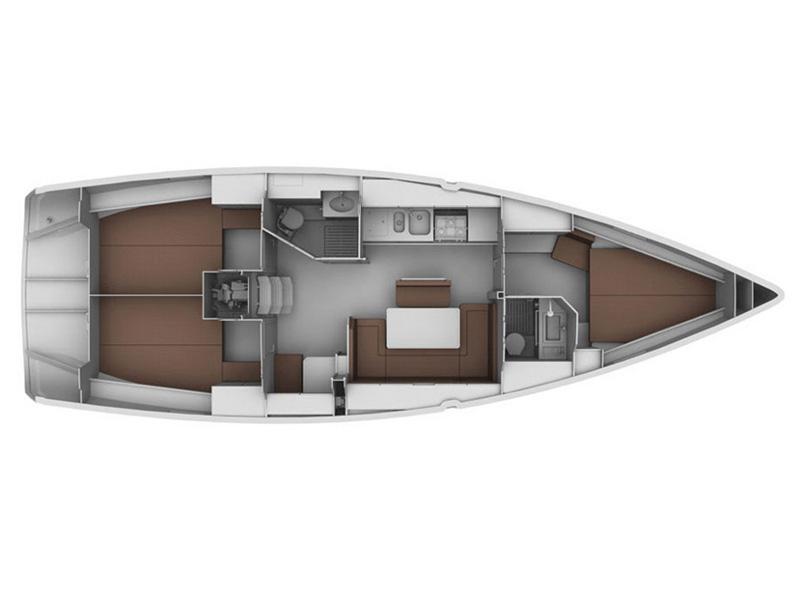Book yachts online - sailboat - Bavaria 40 Cruiser - Emily II - rent