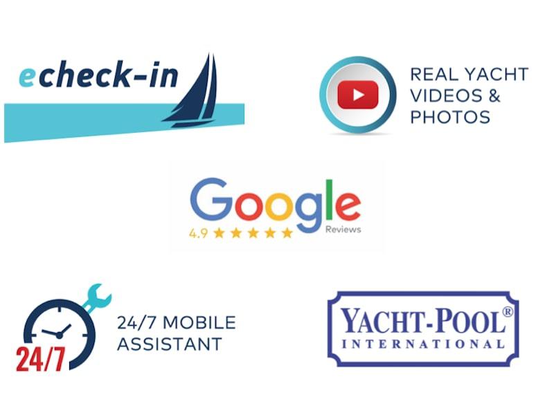 Book yachts online - sailboat - Bavaria 46 Cruiser - Midas  - Bow &amp; Solar - rent