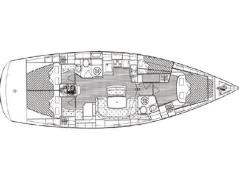 Book yachts online - sailboat - Bavaria 46 Cr - Cristina (TFS) - rent