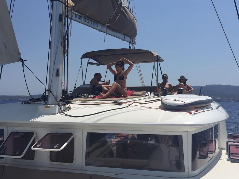 Book yachts online - catamaran - Lagoon 450 - Allegra - rent