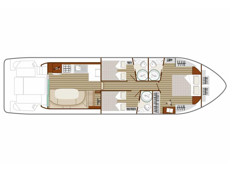 Book yachts online - motorboat - Sixto Fly C - Mirepeisset - rent