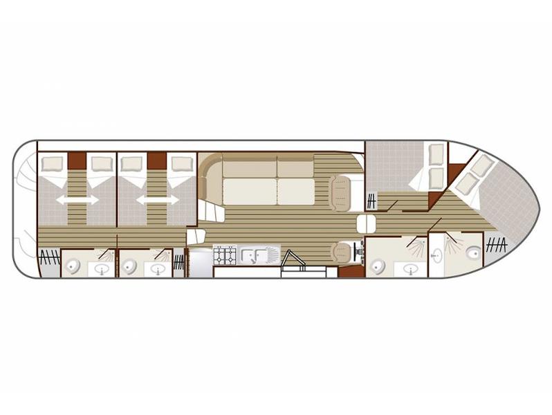 Book yachts online - motorboat - Confort 1350 B - HERIC FR - rent