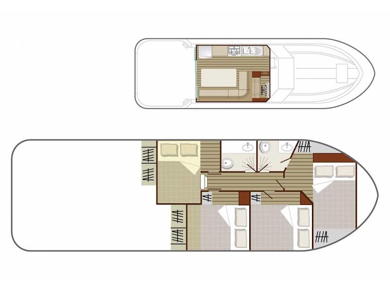 Book yachts online - motorboat - Sedan 1170 - MELODIE FR - rent