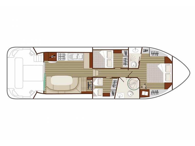Book yachts online - motorboat - Estivale Sixto - BÍBIC HU - rent