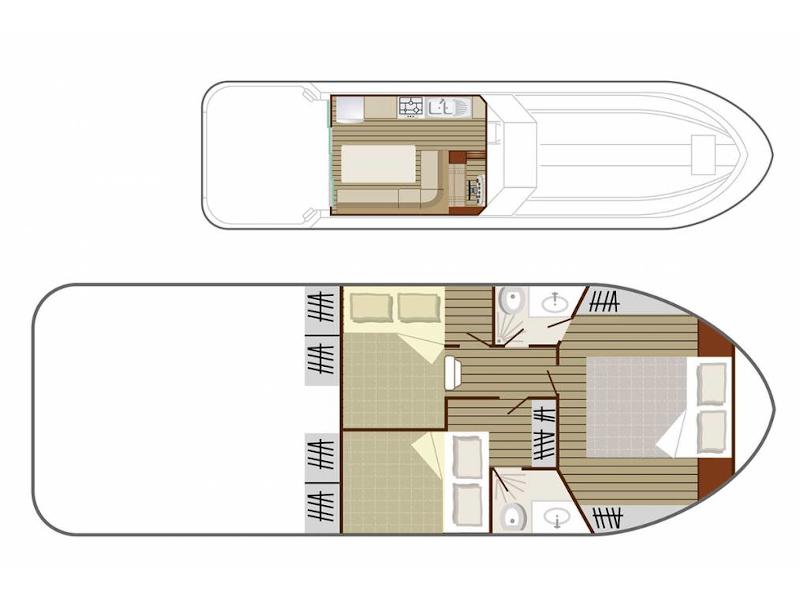Book yachts online - motorboat - Sedan 1000 - BENOISEY FR - rent