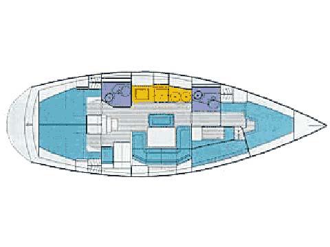 Book yachts online - sailboat - Bavaria 41H - Captain Teo - rent