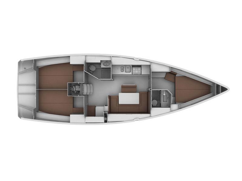 Book yachts online - sailboat - Bavaria  Cruiser 40 - Capitana - rent