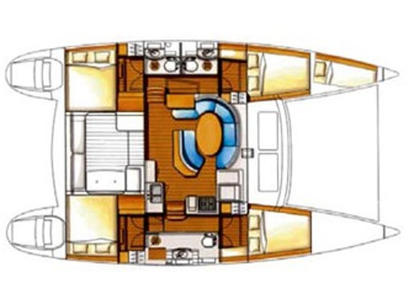 Book yachts online - catamaran - Lagoon 410 - Whisper - rent