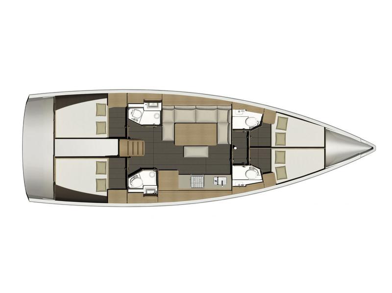 Book yachts online - sailboat - Dufour 460 Grand Large - Rubia - rent
