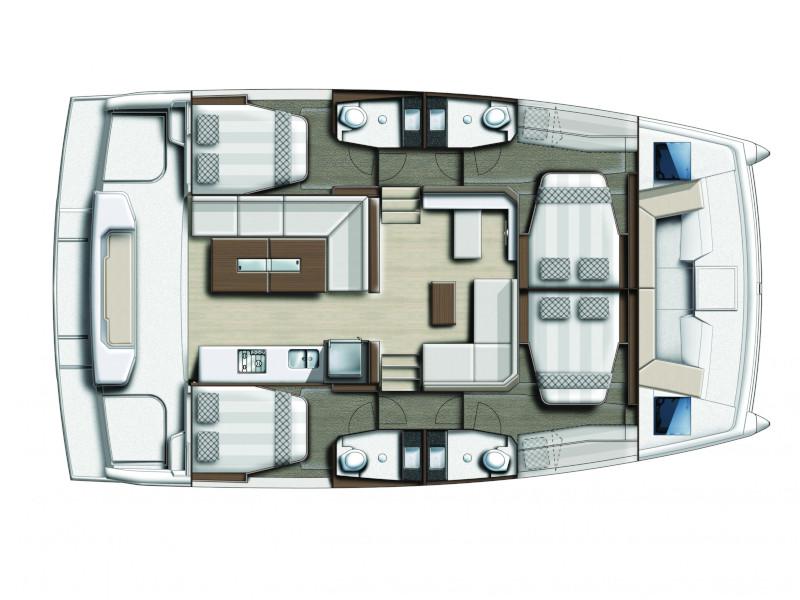 Book yachts online - catamaran - Bali Catspace Makani I - Makani I - rent