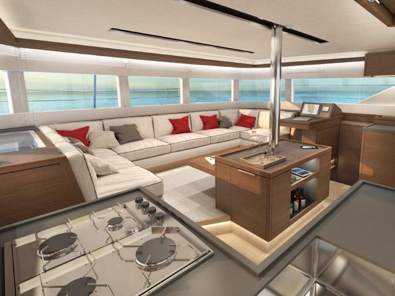 Book yachts online - catamaran - Lagoon 50 - MINOS (generator, air condition, water maker, dishwasher, freezer, undewater lights) *Skippered only* - rent