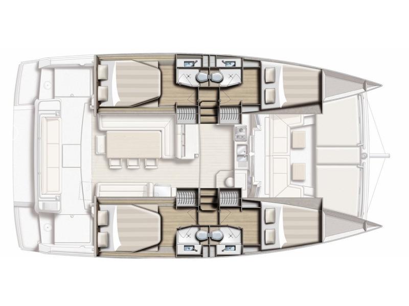 Book yachts online - catamaran - Bali 4.1_pax - Pax - rent