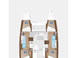 Book yachts online - catamaran - Lagoon 40 - CY-2 (Generator, A/C, Watermaker, Premium Amenities) - rent