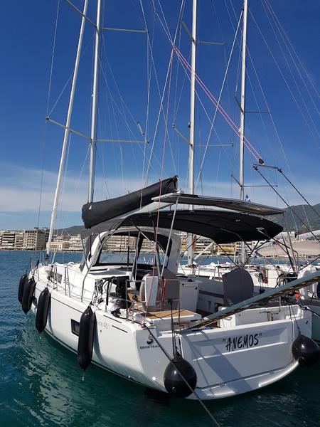 Book yachts online - sailboat - Oceanis 46.1 - Anemos (Cockpit BBQ) - rent
