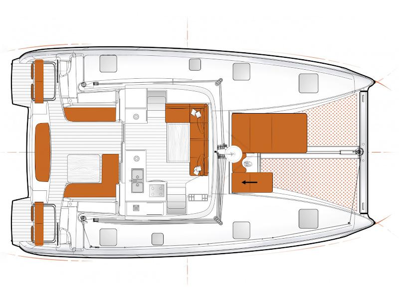 Book yachts online - catamaran - Excess 11 - SOGUKSU - rent