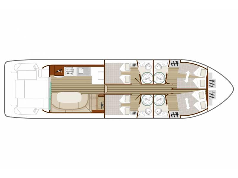 Book yachts online - motorboat - Octo Fly 12 - Orchestra - rent
