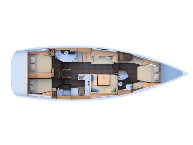 Book yachts online - sailboat - Jeanneau 51 - Recovery Room - rent