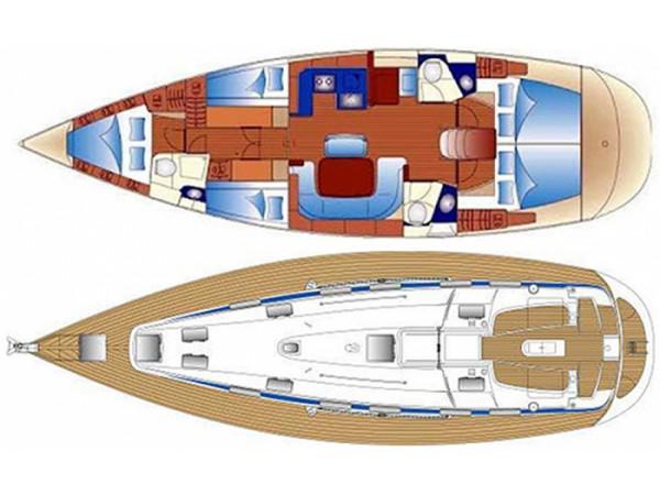 Book yachts online - sailboat - Bavaria 49.2 - Arcadia - rent