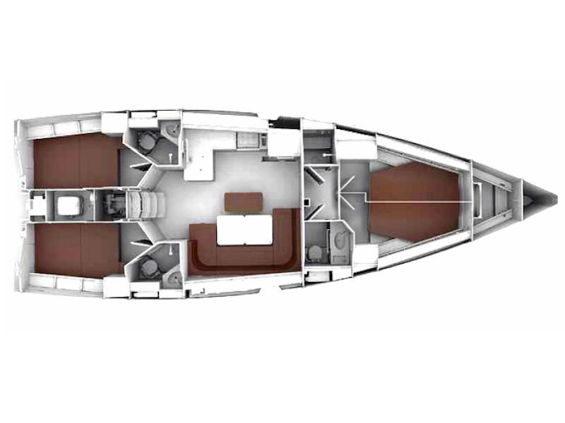 Book yachts online - sailboat - Bavaria Cruiser 46 Style - S/Y Veatriki - rent