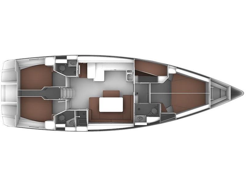 Book yachts online - sailboat - Bavaria Cruiser 51 - S/Y Callisti - rent