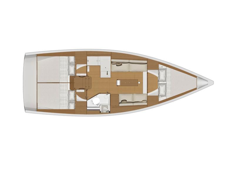 Book yachts online - sailboat - Dufour 360 Grand Large - Krka - rent