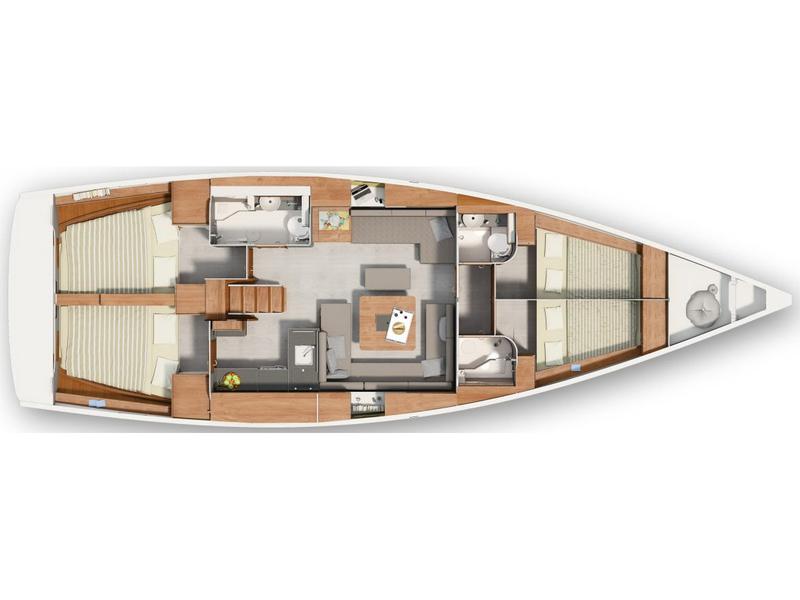 Book yachts online - sailboat - Hanse 455 - Vitae - rent