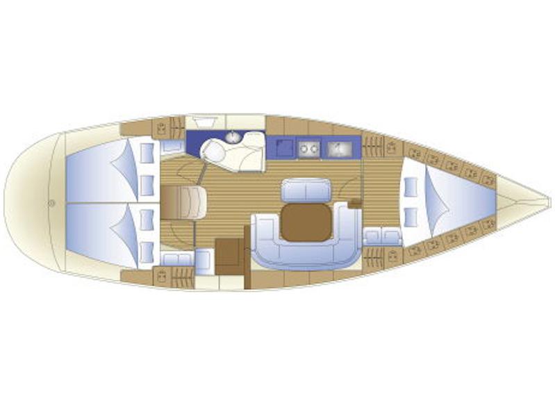 Book yachts online - sailboat - Bavaria 37 - Alexandros 3 - rent