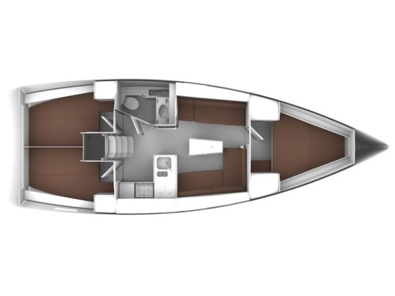 Book yachts online - sailboat - Bavaria 37 - Stairway to Heaven - rent