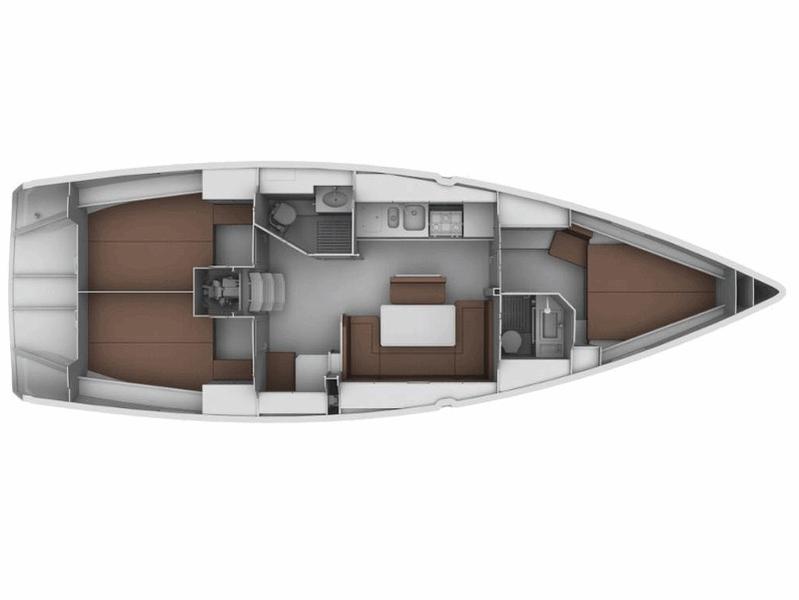 Book yachts online - sailboat - Bavaria 40 - Honey S - rent