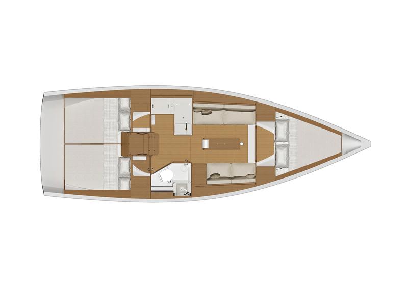Book yachts online - sailboat - Dufour 360 GL '18 - Lily - rent