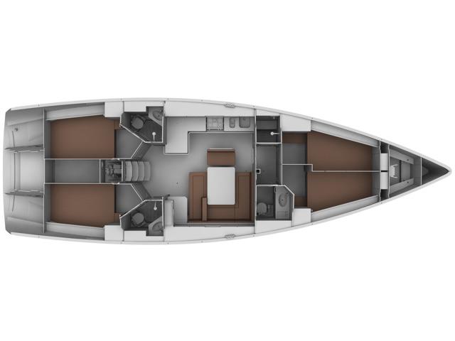 Book yachts online - sailboat - Bavaria 45 BT '11 - Presto I - rent