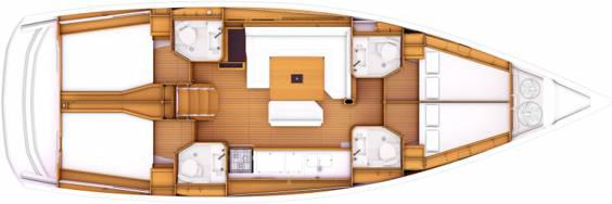 Book yachts online - sailboat - Sun Odyssey 469 - Markella/Refitted 2019 - rent