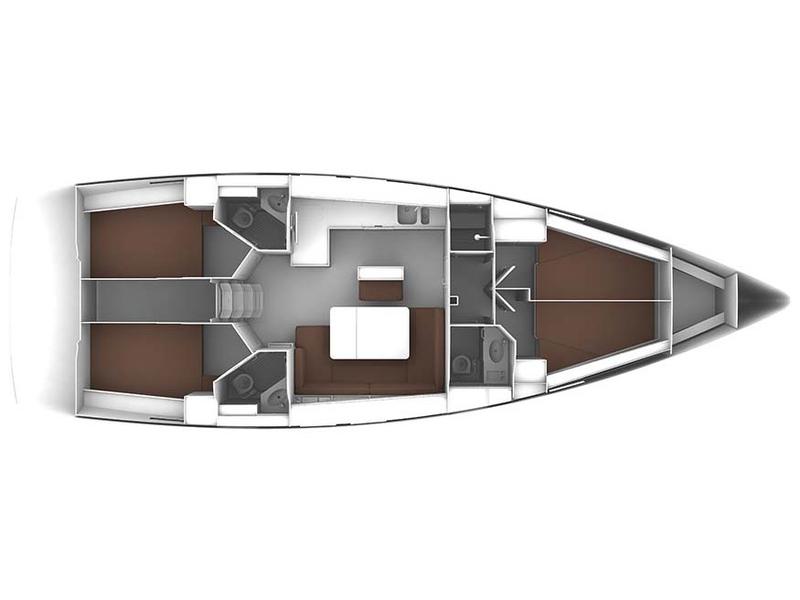 Book yachts online - sailboat - Bavaria Cruiser 46 - Tequila - rent