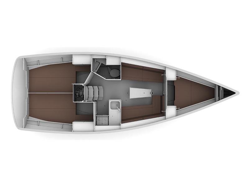 Book yachts online - sailboat - Bavaria Cruiser 34 - Take Five - rent