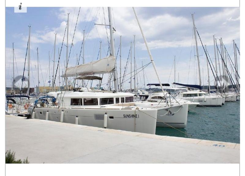 Book yachts online - catamaran - Lagoon 450 Fly - SUNSHINE I - rent