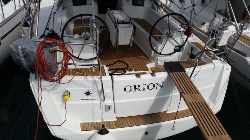 Book yachts online - sailboat - Sun Odyssey 379 - Orion - rent