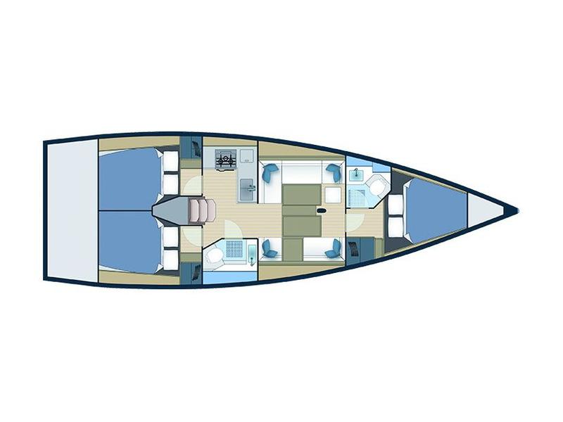 Book yachts online - sailboat - More 40 (sc) - Black Widow - rent