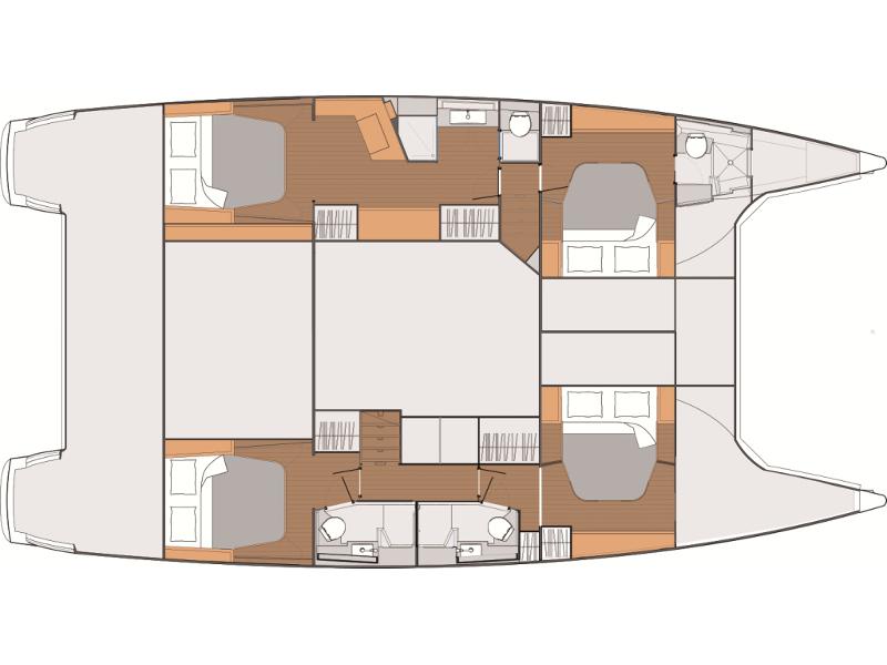 Book yachts online - catamaran - Saba 50 A/C - WM - GEN - TD - rent