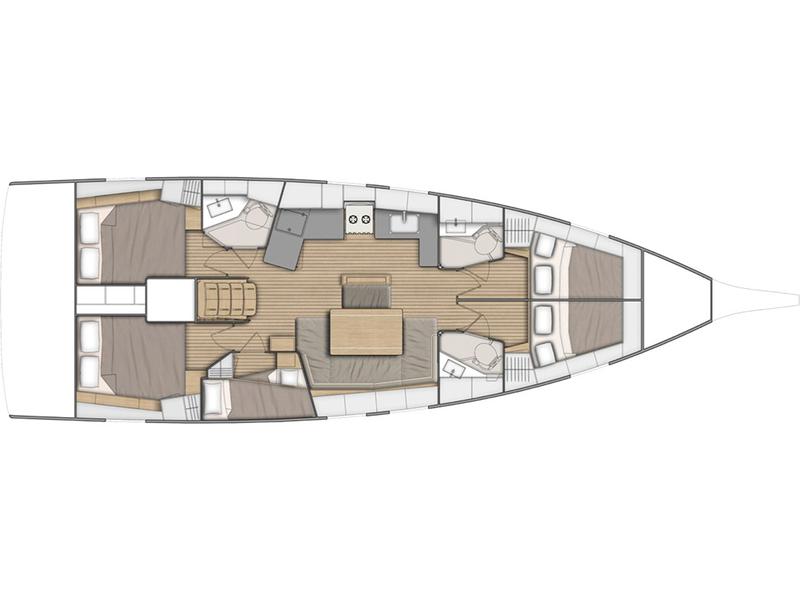 Book yachts online - sailboat - Oceanis 46.1 - BreezY - rent